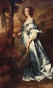 Anthony Van Dyck The Countess of clanbrassil oil painting on canvas